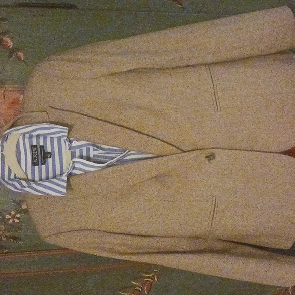 J Crew Herringbone wool-blend Holland Blazer 10 - Picture 4 of 4